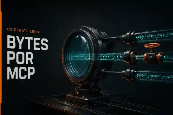 oxidegate-lens, cuánto pesa cada servidor MCP en cada petición.