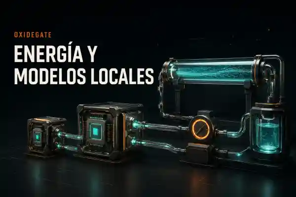 Con un modelo local no pagas euros, pagas vatios.