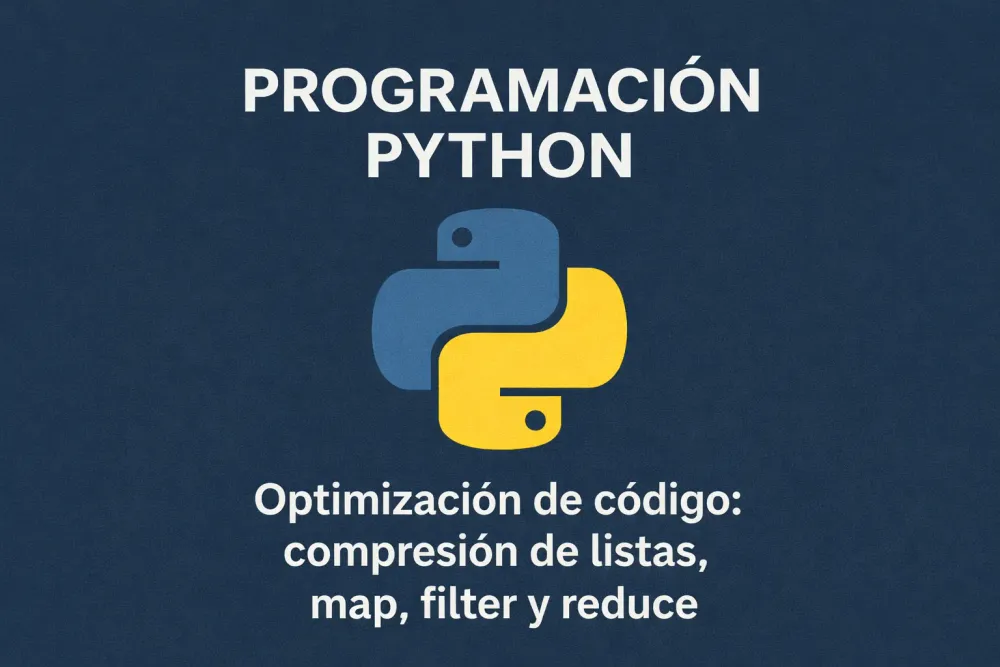 Apredne a opitmziar tu código con Map, Filter y Reduce en python.